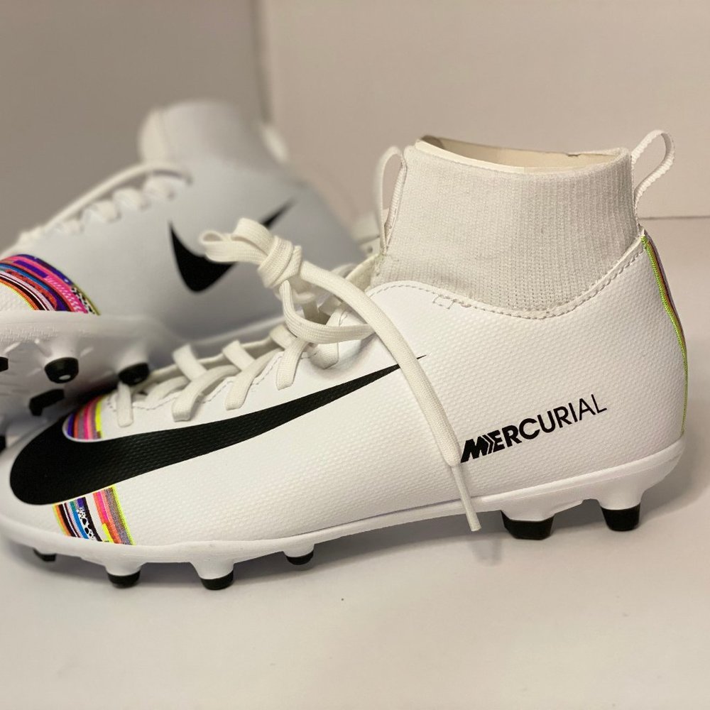 Nike Youth Mercurial Superfly 6 CR7 FG Soccer Clea